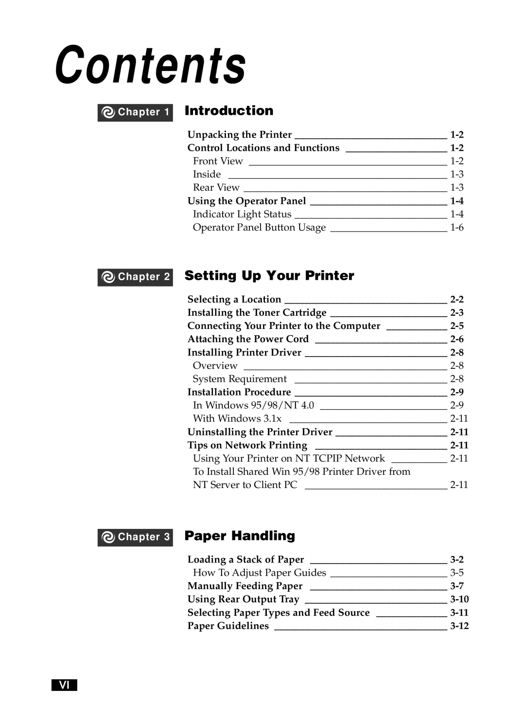 Samsung 6050 manual Contents 