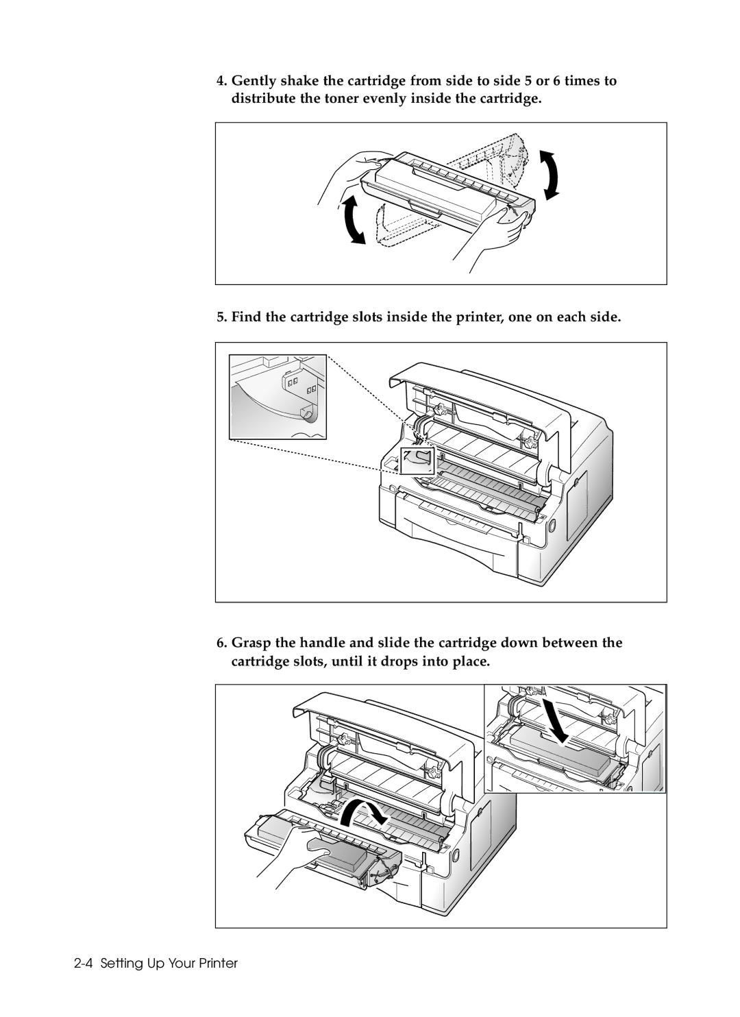 Samsung 6050 manual Setting Up Your Printer 