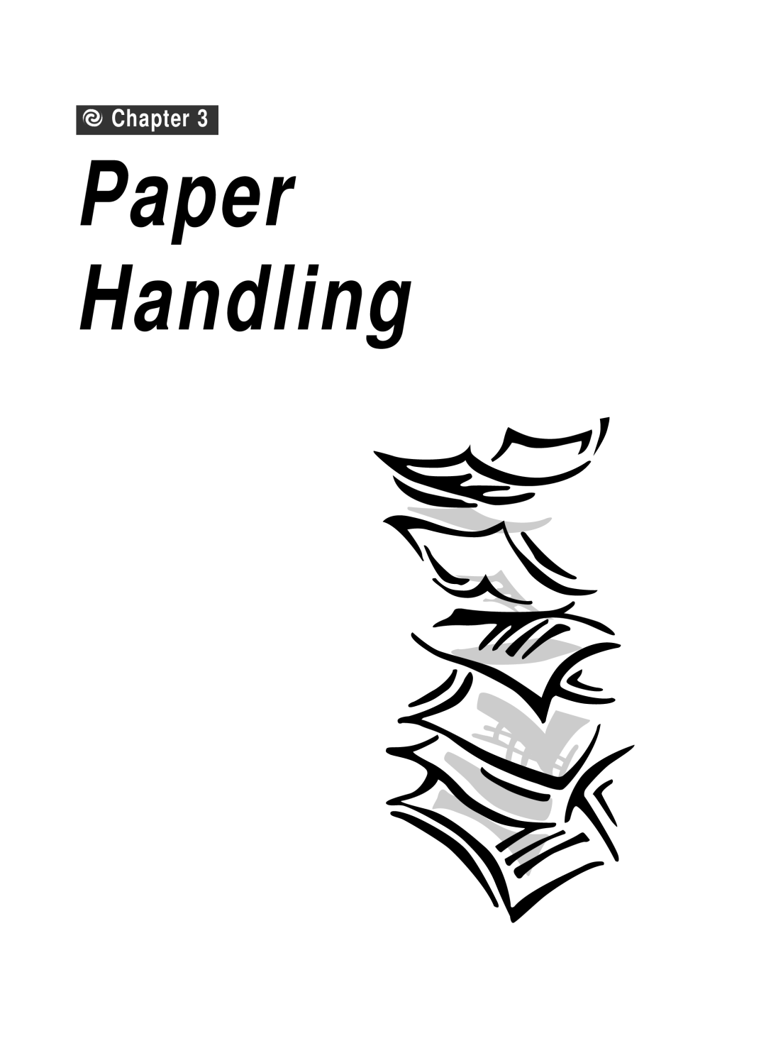 Samsung 6050 manual Paper Handling 