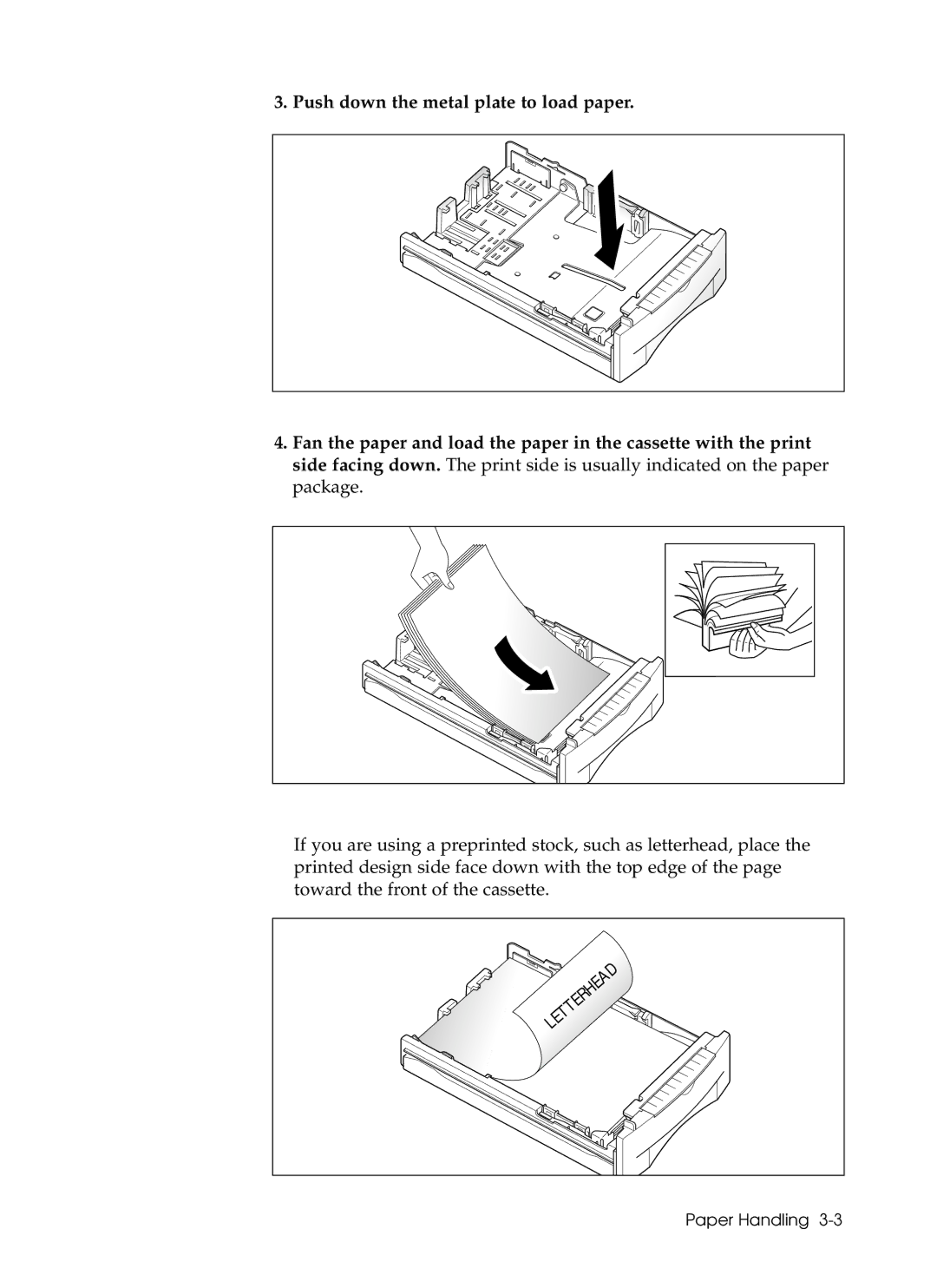 Samsung 6050 manual Paper Handling 