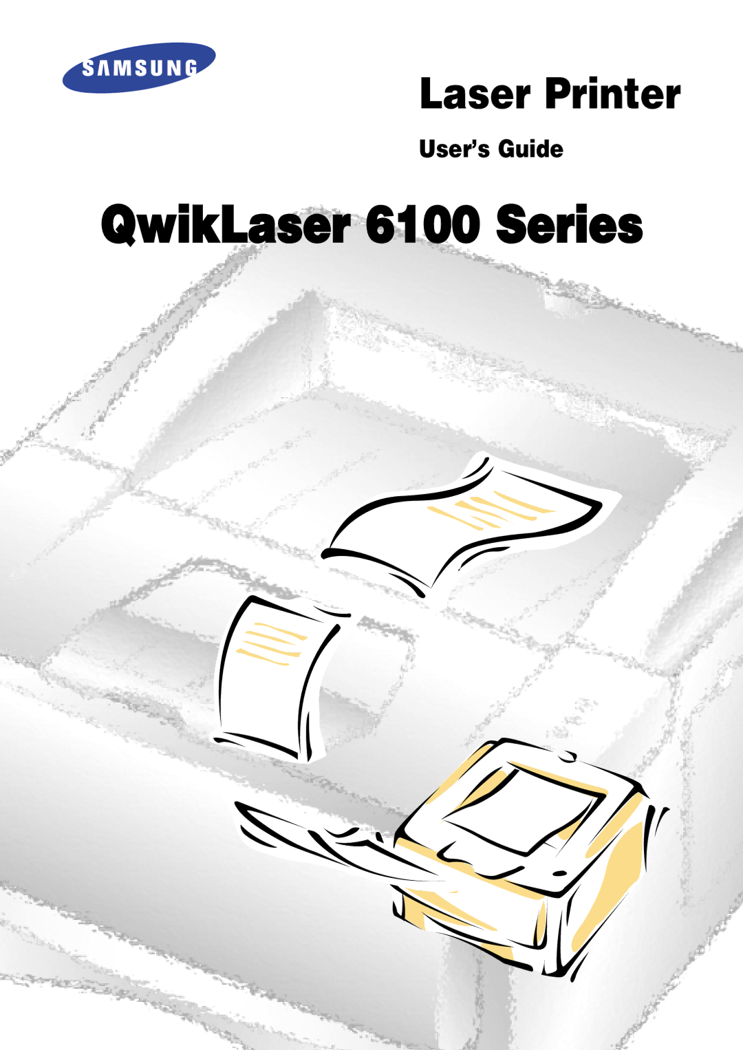 Samsung 6100N manual QwikLaser 6100 Series 