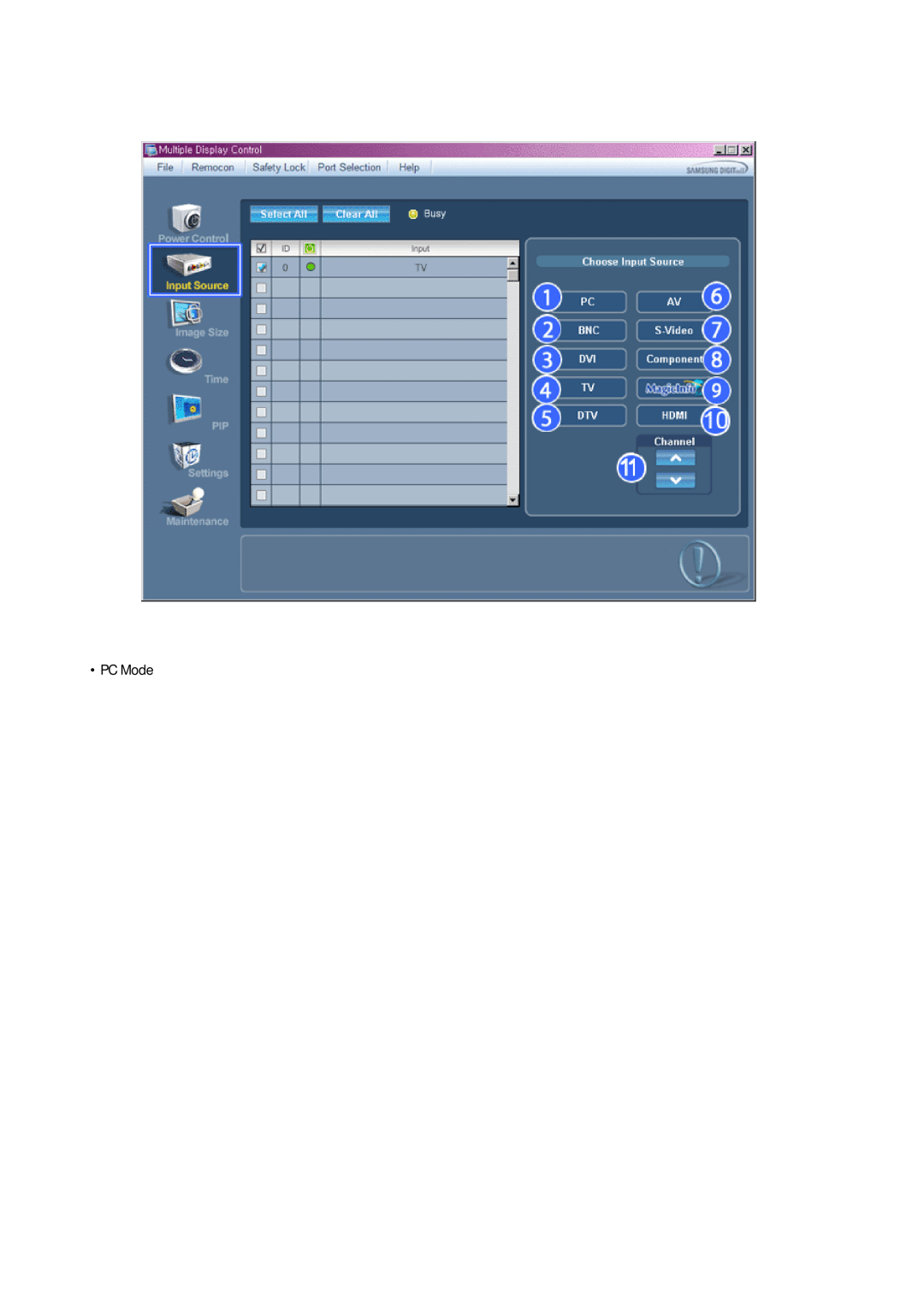 Samsung 650MP-2, 650FP-2 user manual PC Mode 