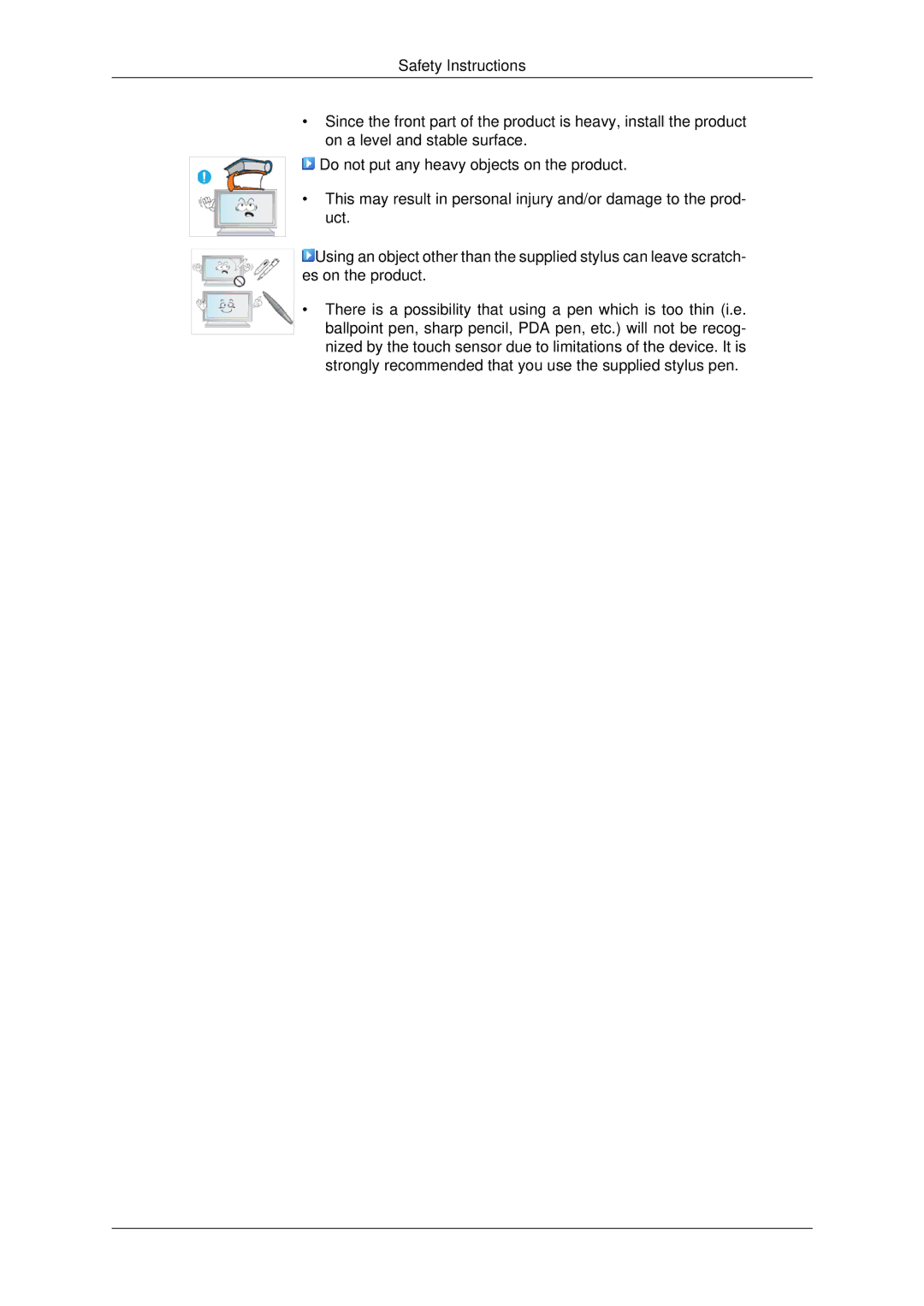 Samsung 650TS-2 user manual 