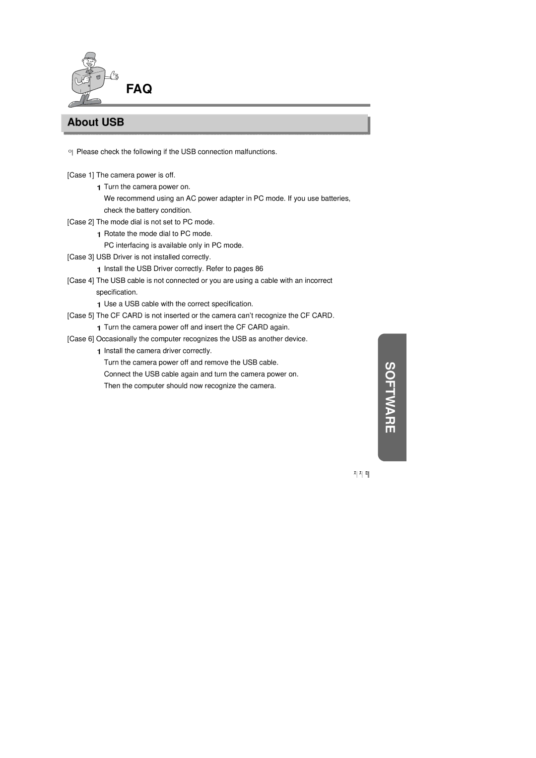 Samsung 6806-1247 manual Faq, About USB 