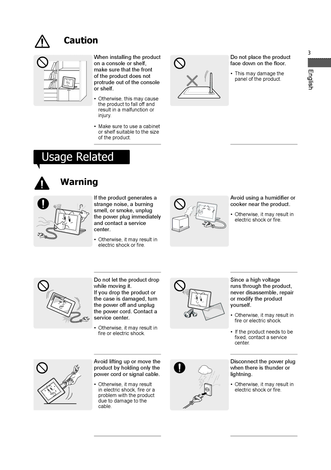 Samsung 700T user manual Usage Related 