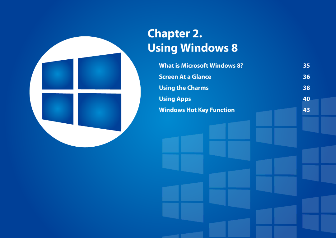 Samsung 700Z5C manual Chapter Using Windows 