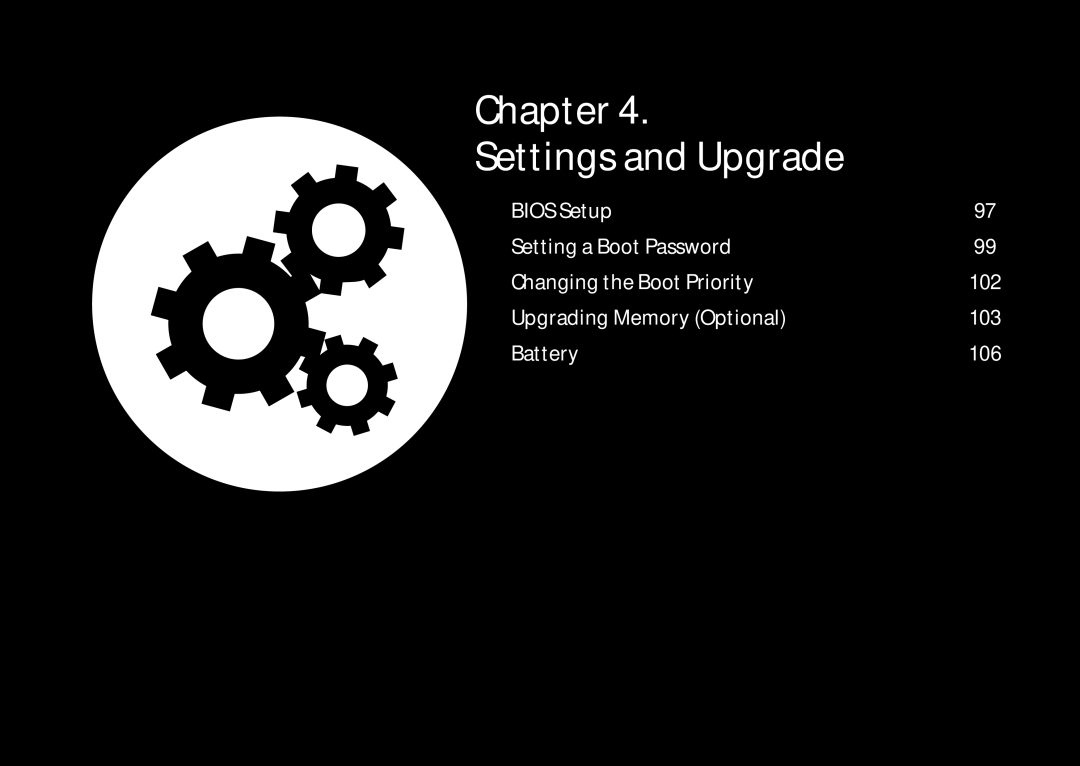 Samsung 700Z5C manual Chapter Settings and Upgrade 