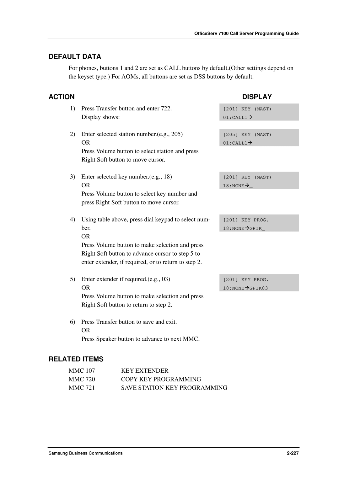 Samsung 7100 manual Enter selected station number.e.g 