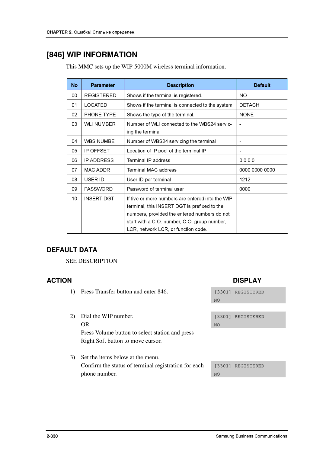 Samsung 7100 manual WIP Information 