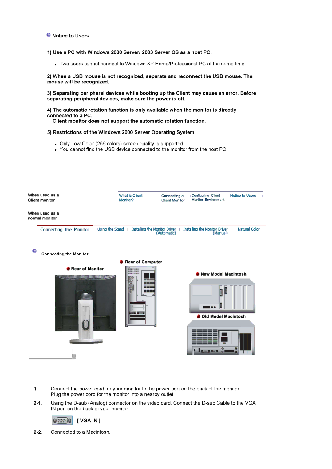 Samsung 710NT manual Vga 