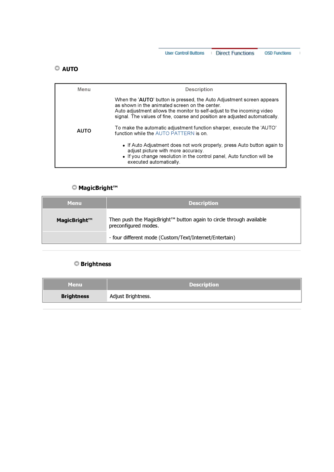 Samsung 710V manual Menu 