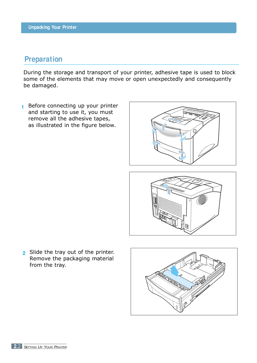 Samsung 7300N manual Preparation 