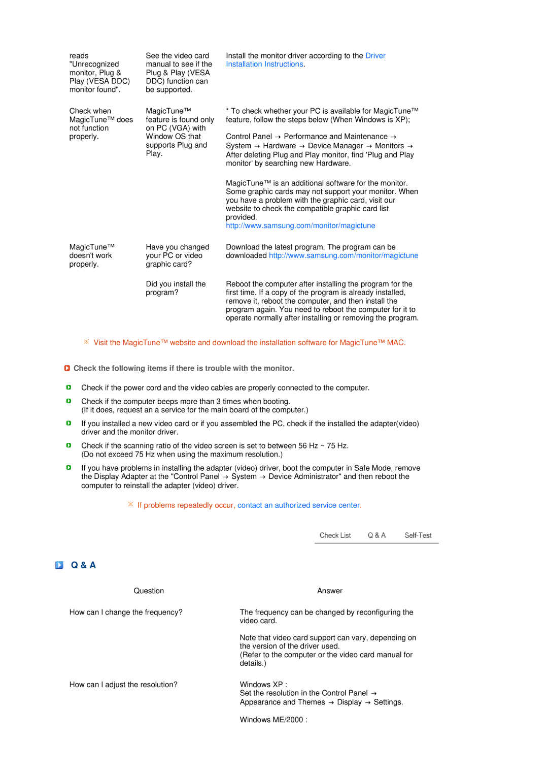 Samsung 731BA, 931BA manual Feature is found only 