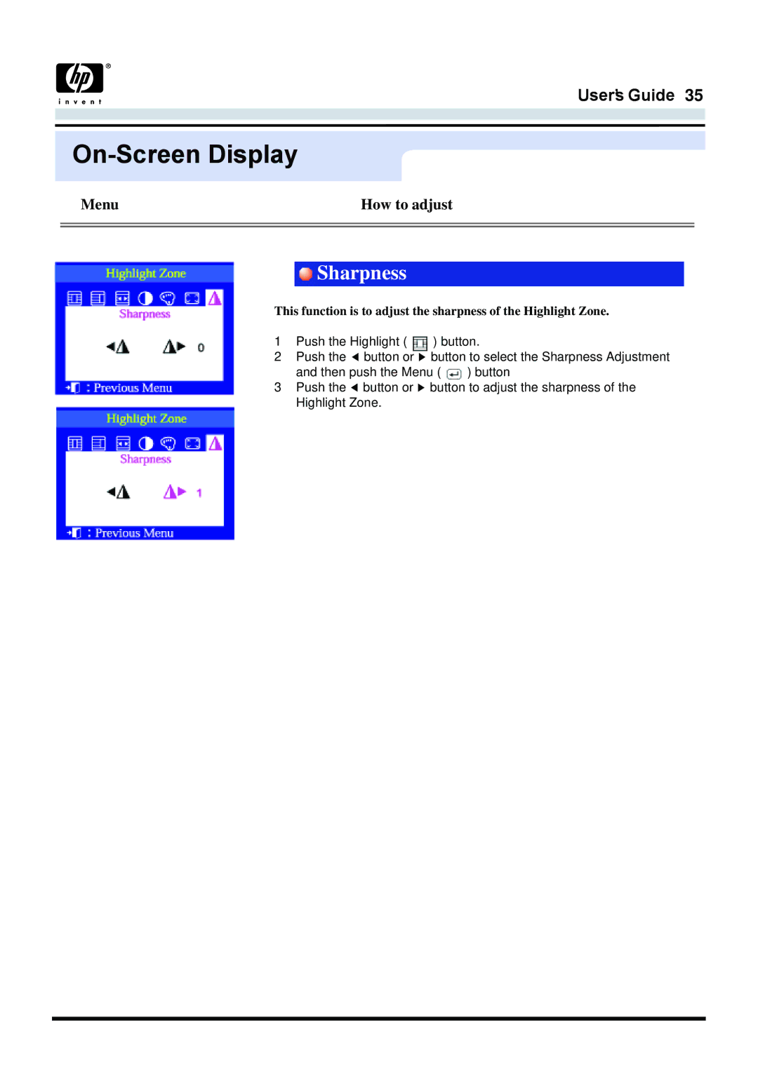 Samsung 757MB manual Sharpness 