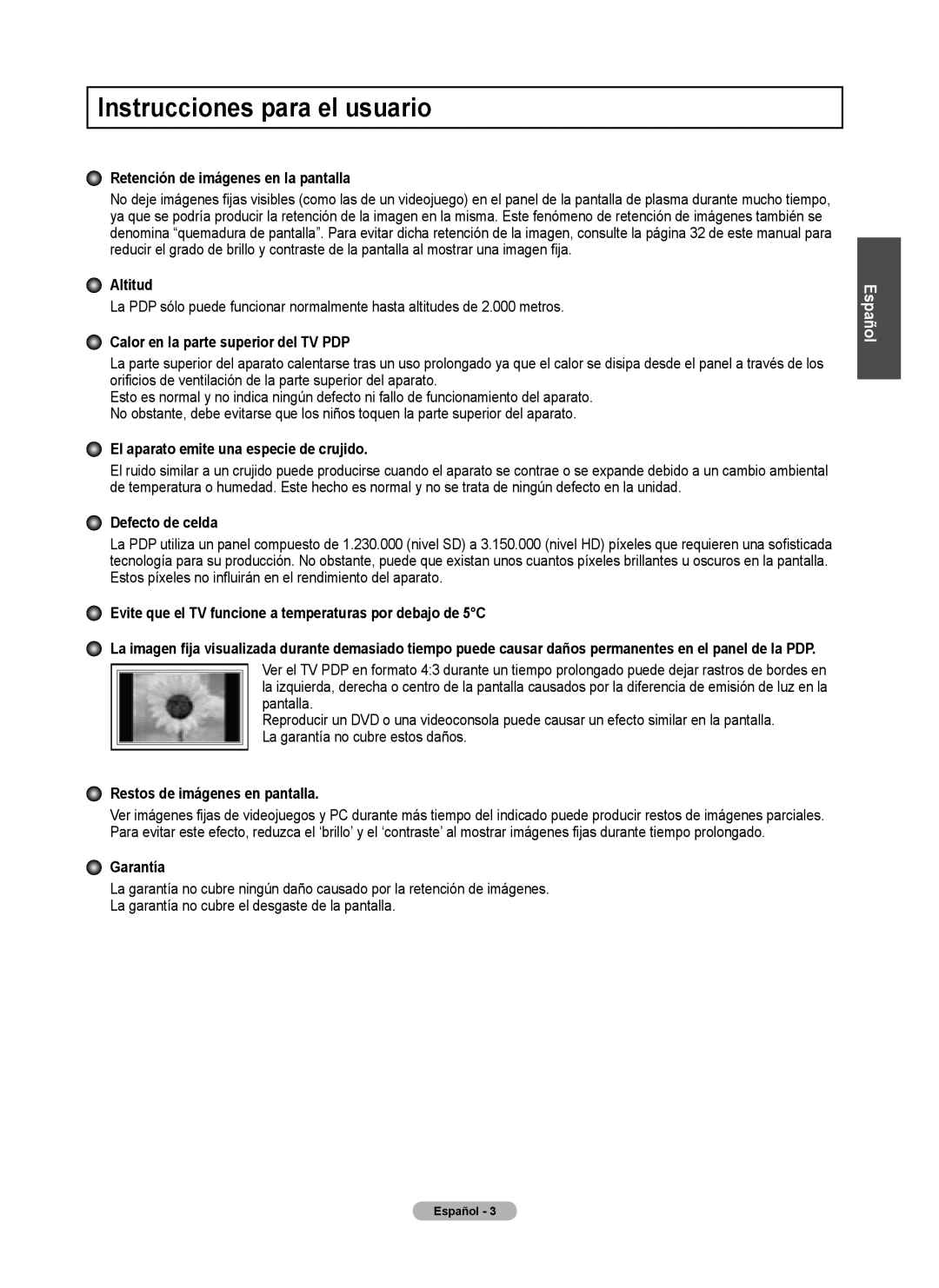 Samsung 760 Series user manual Instrucciones para el usuario 