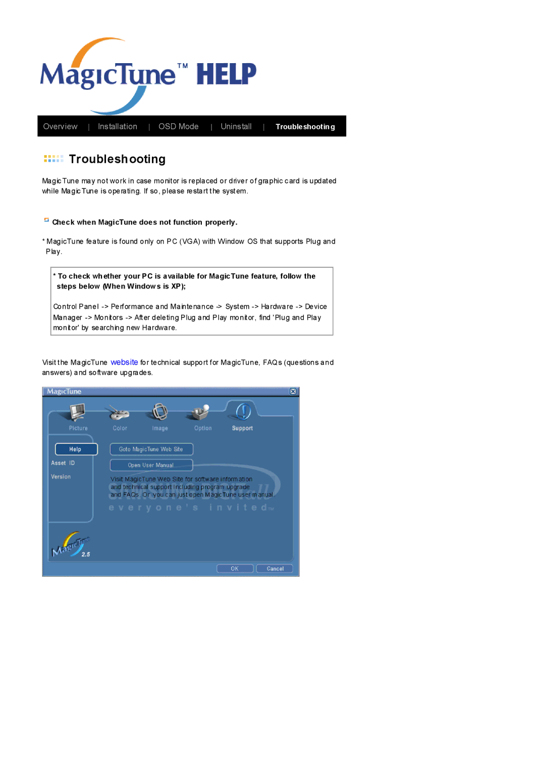 Samsung 797DF, 793S, 793V, 795DF, 795MB, 783DF, 591v, 793DF manual Troubleshooting 