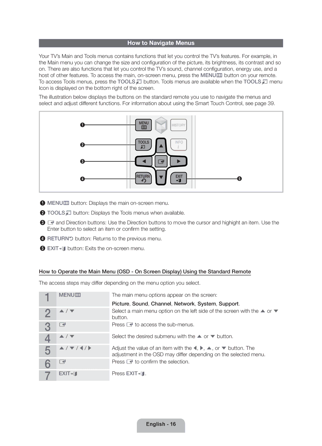 Samsung 8000 user manual How to Navigate Menus, Menu m 