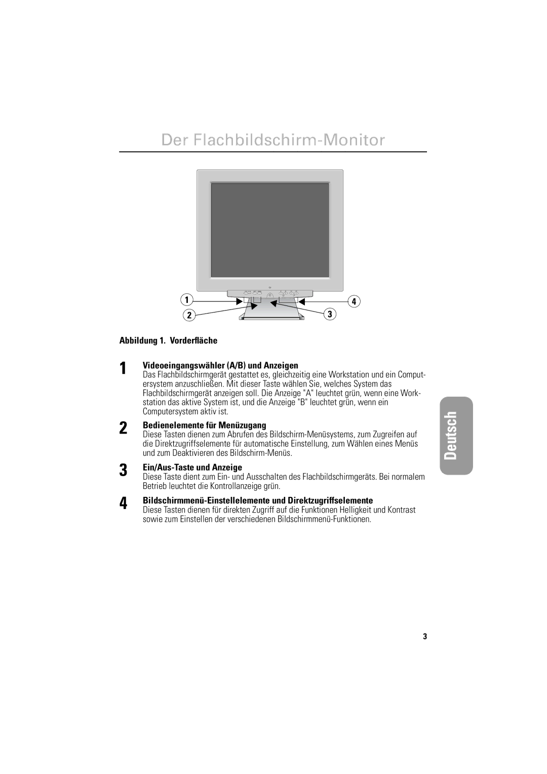 Samsung LSA800SN/XEG, 800TFT, DV18MSTAN/EDC Der Flachbildschirm-Monitor, Italiano Deutsch Deutsch Español Français English 