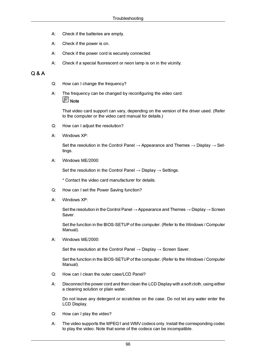 Samsung 700TSN-2, 820TSN-2 user manual 