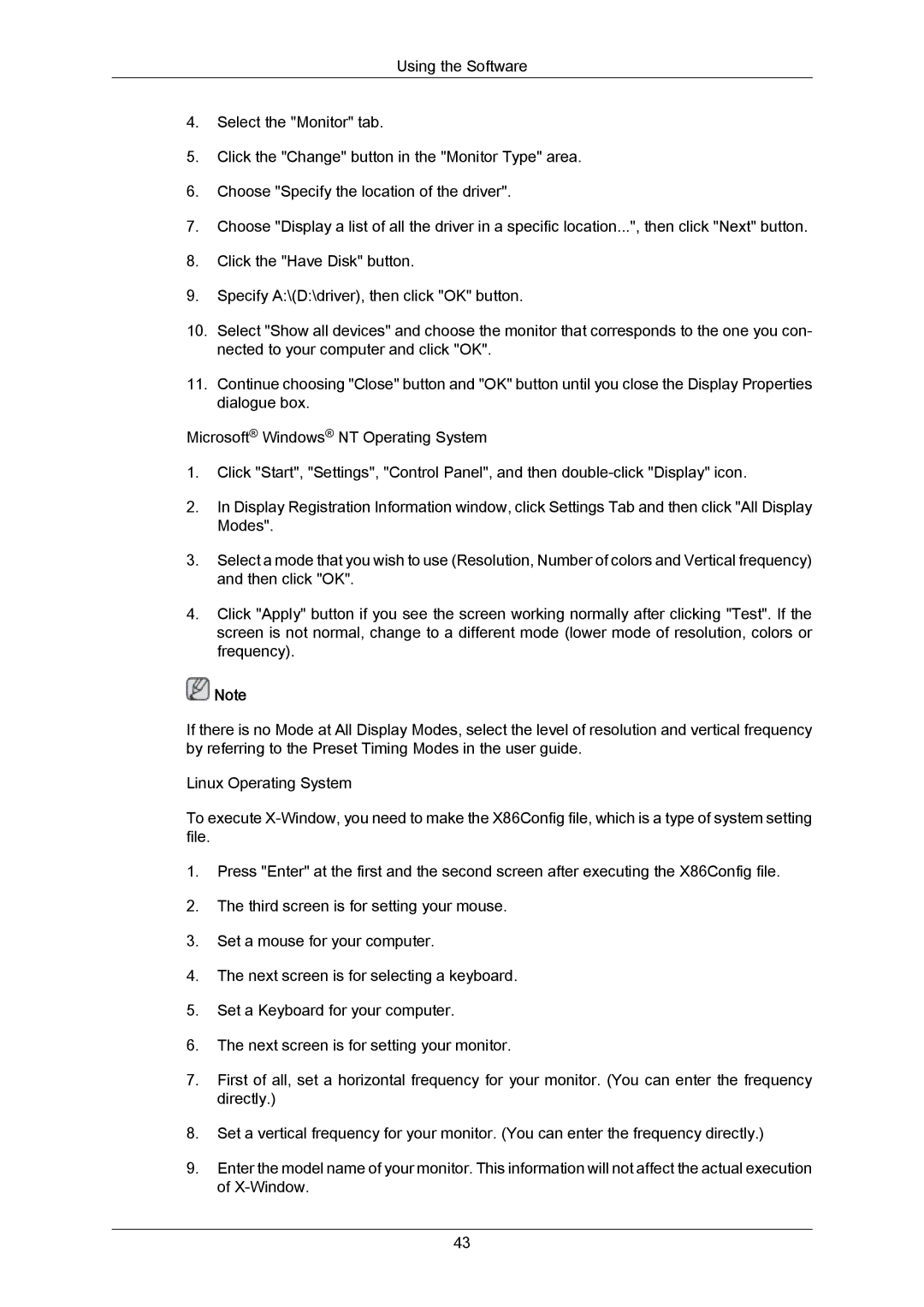 Samsung 820TSN-2, 700TSN-2 user manual 