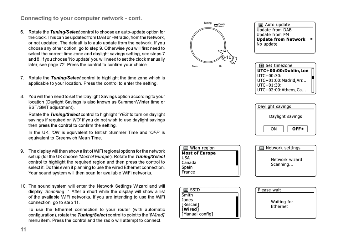 Samsung 83I manual Connecting to your computer network - cont 