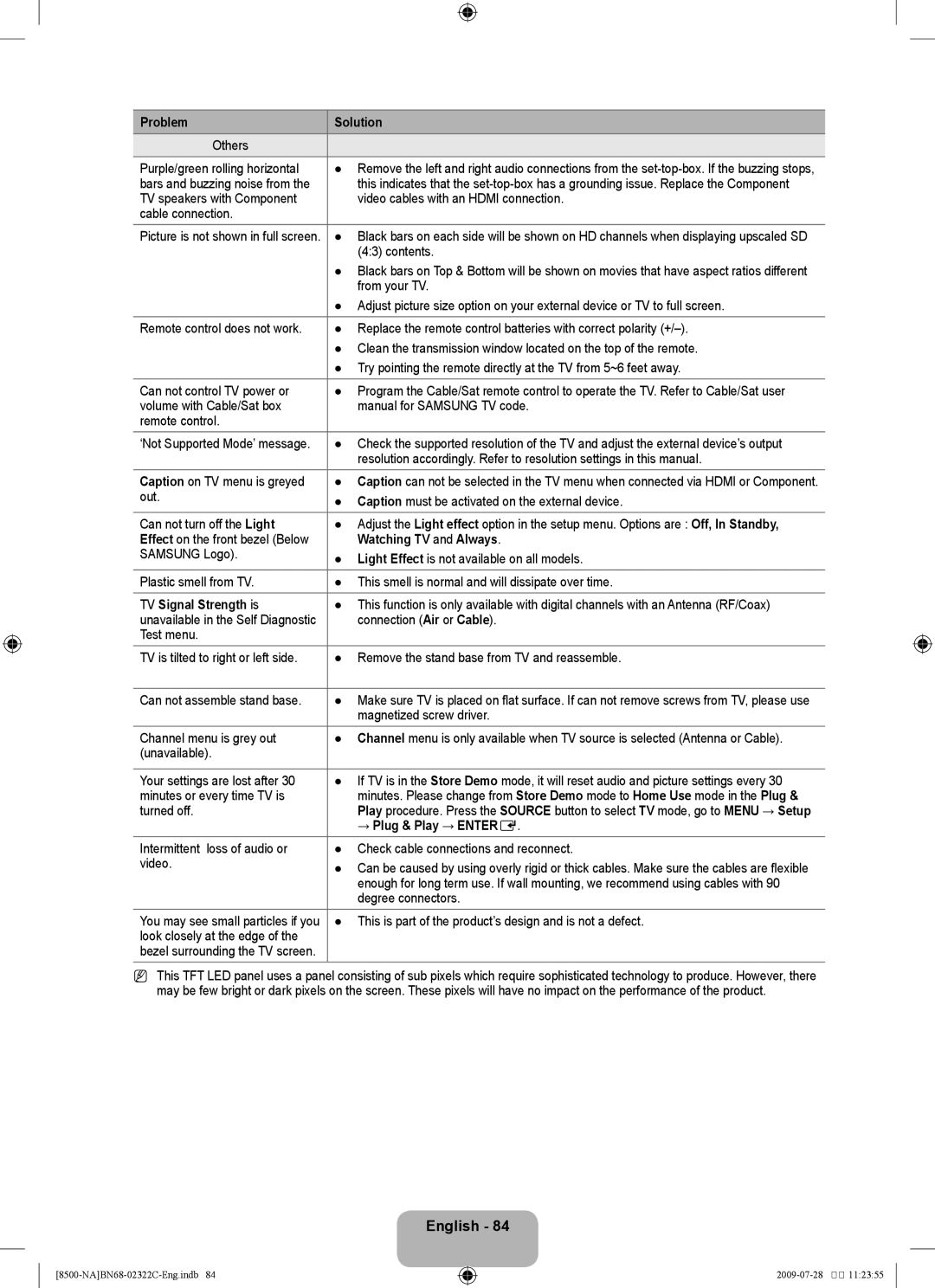 Samsung 8500 user manual Watching TV and Always, TV Signal Strength is, → Plug & Play → Entere 