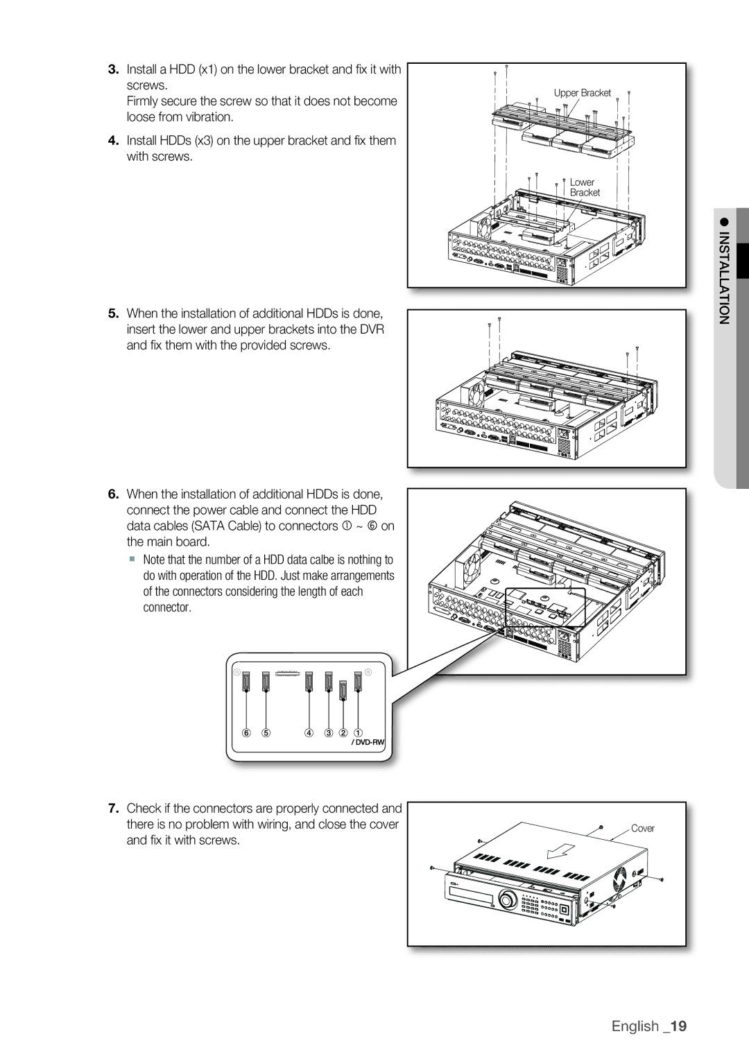 Samsung 870D, 1670D, SRD-850D, SRD-830D, SRD-1650D, SRD-1630D, SRD-1610D user manual Insta 