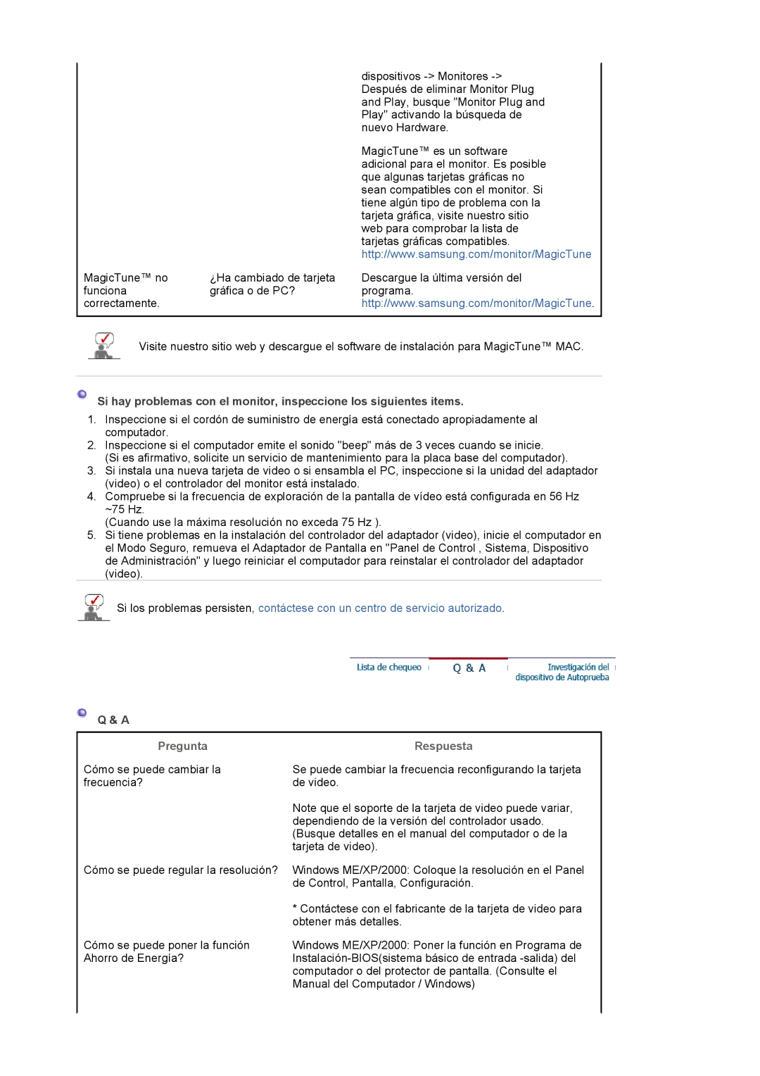 Samsung 901N, 911N, 701N manual Pregunta 