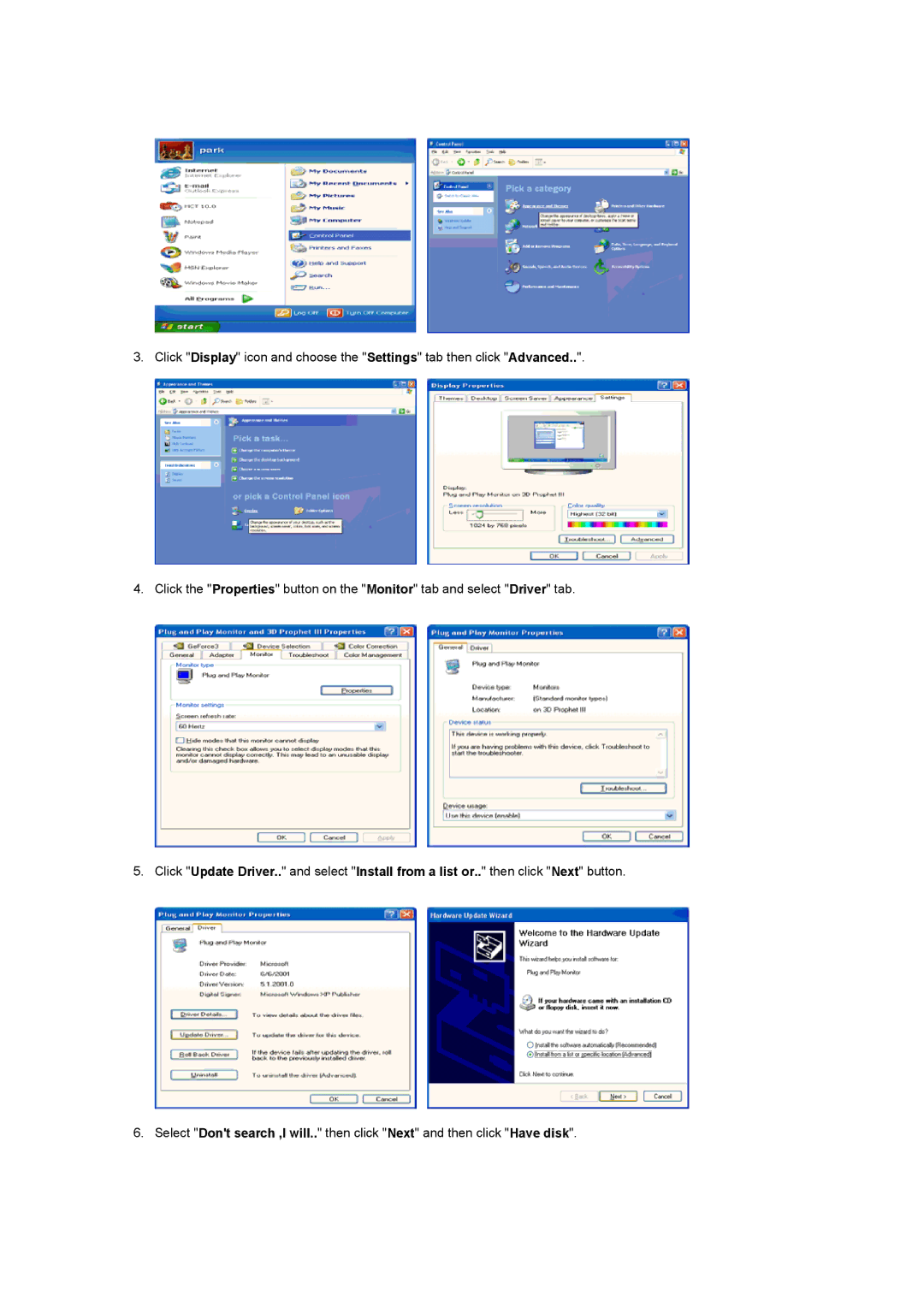 Samsung 916V manual 