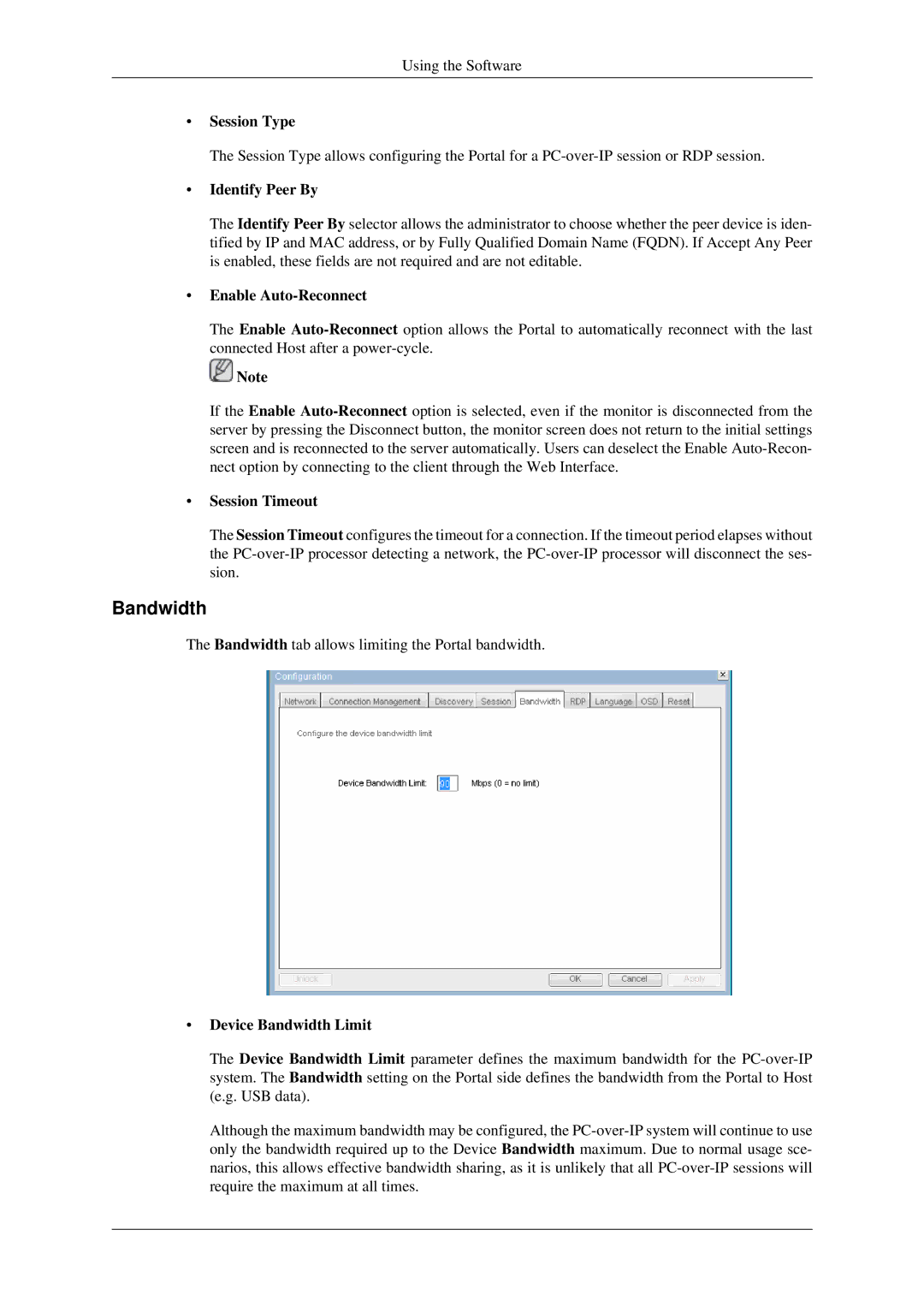 Samsung 930ND user manual Bandwidth 