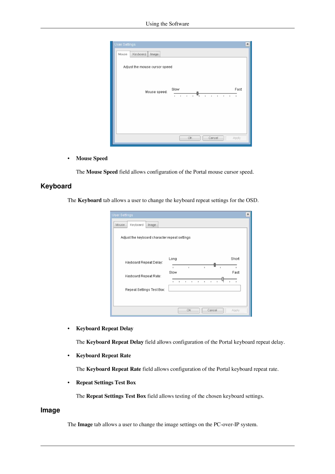 Samsung 930ND user manual Keyboard, Image 