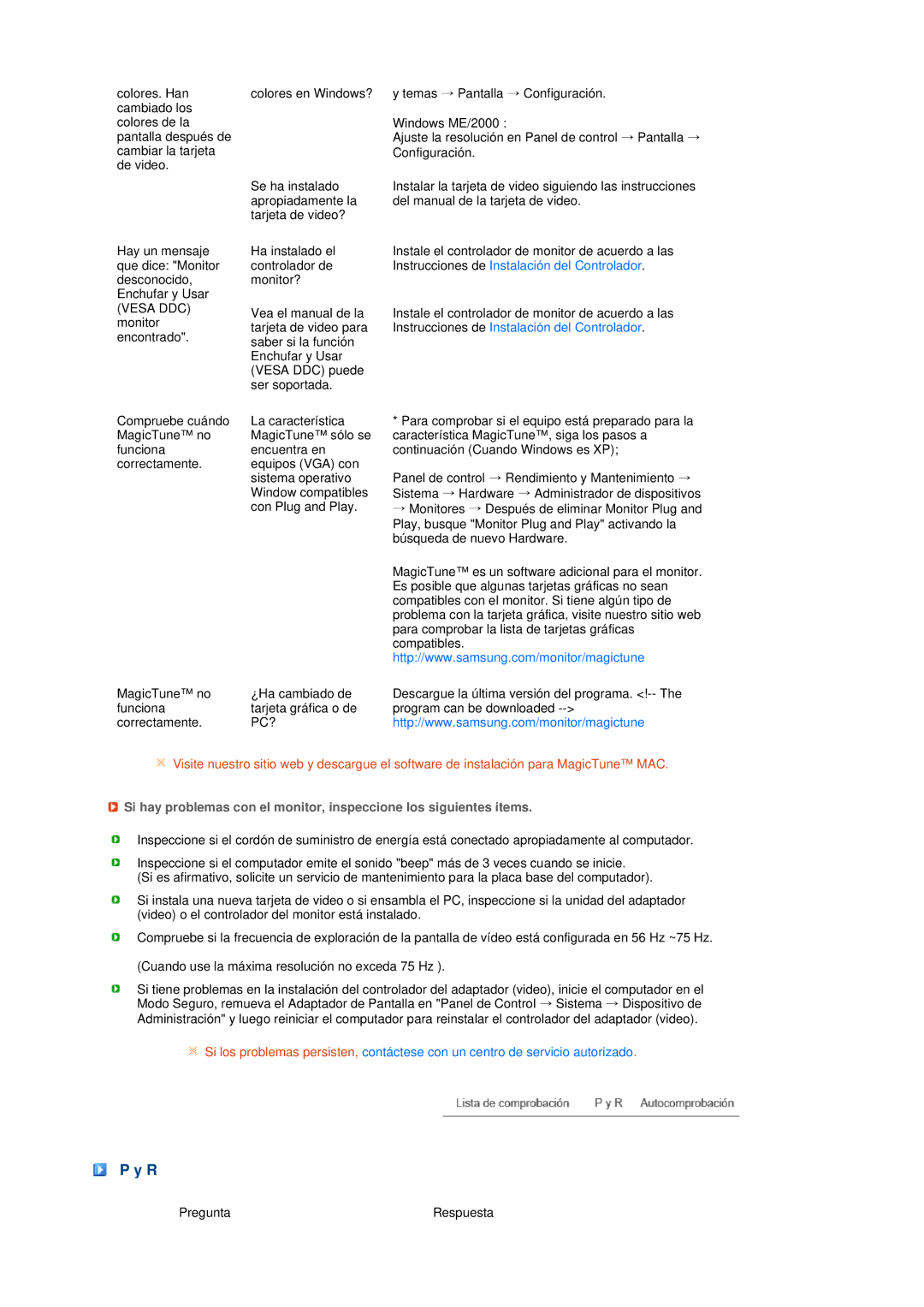 Samsung 731BF, 931BF manual Instrucciones de Instalación del Controlador 