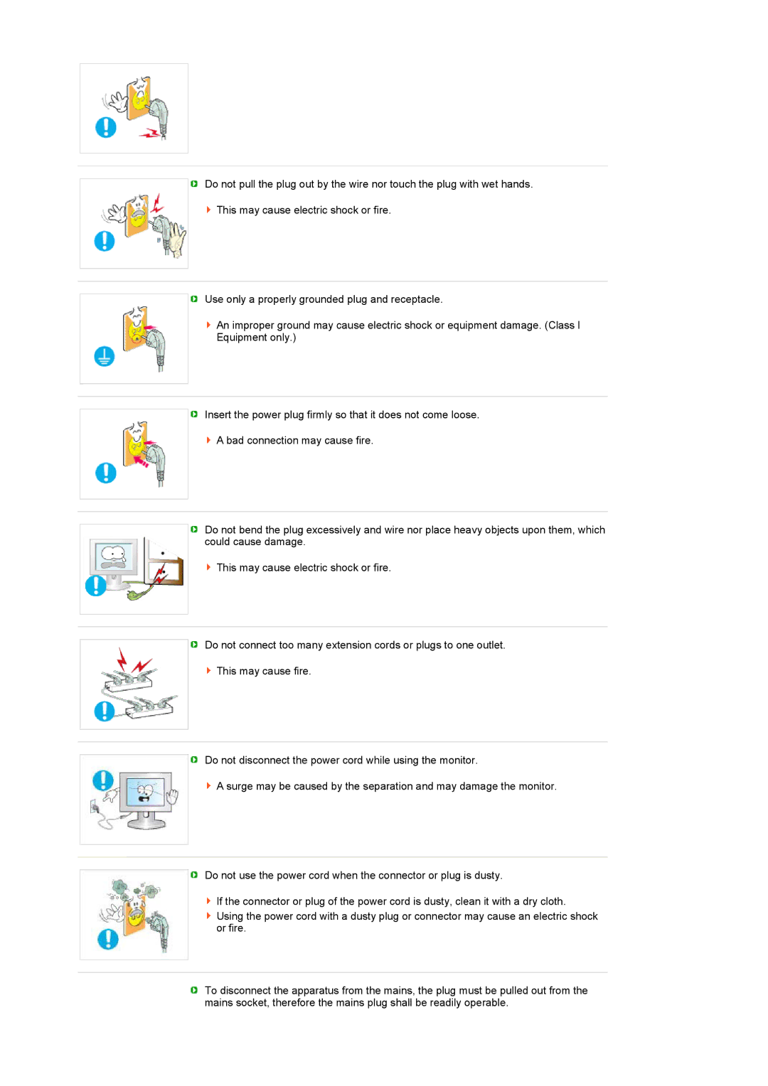 Samsung 906CW, 931CW manual 