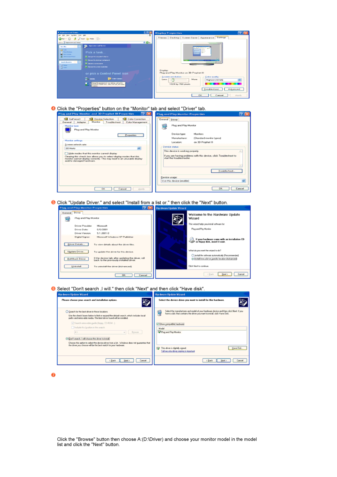 Samsung 932GWEPlus, 932BWEPlus manual 