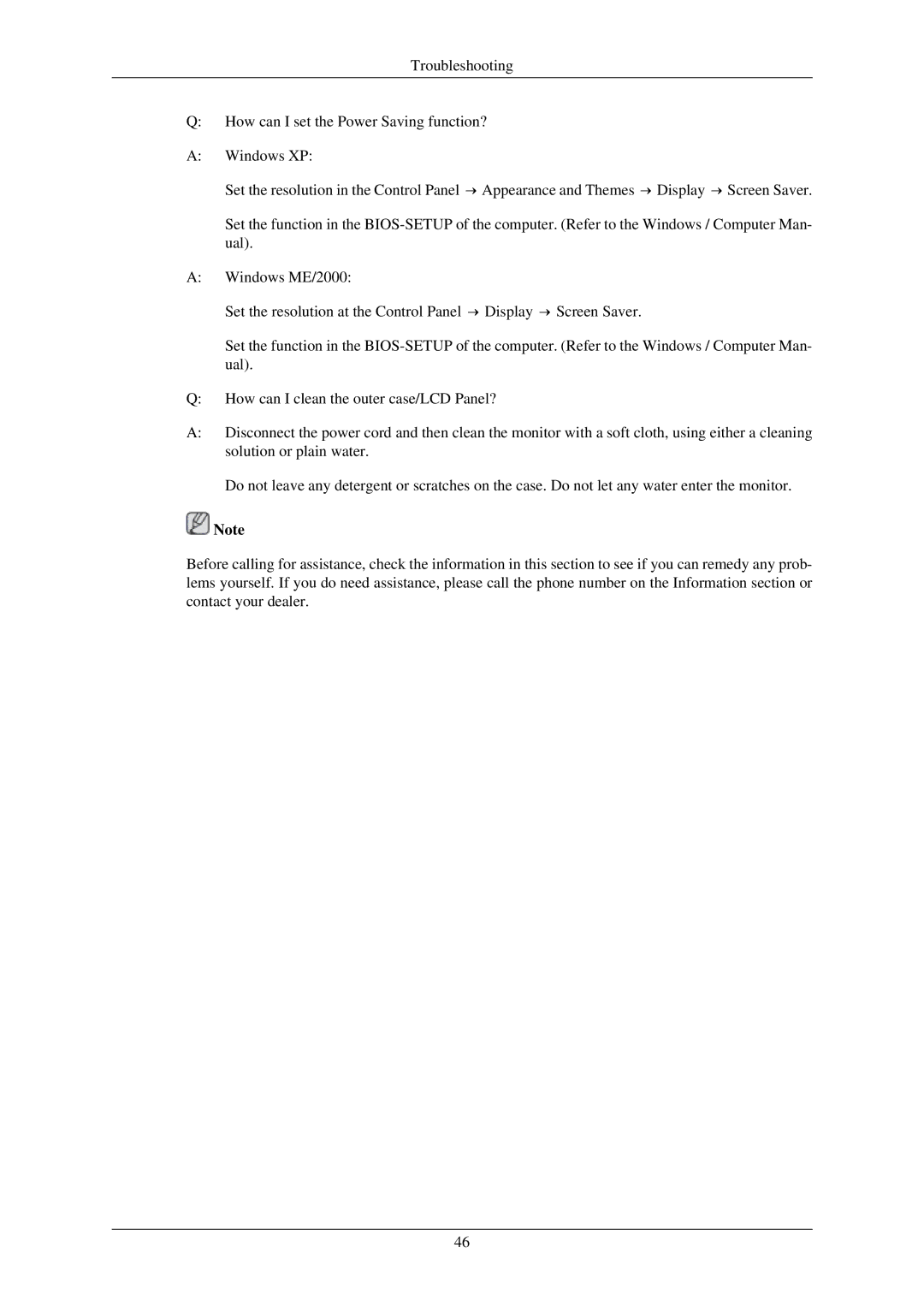 Samsung 933GW, 933BW user manual 