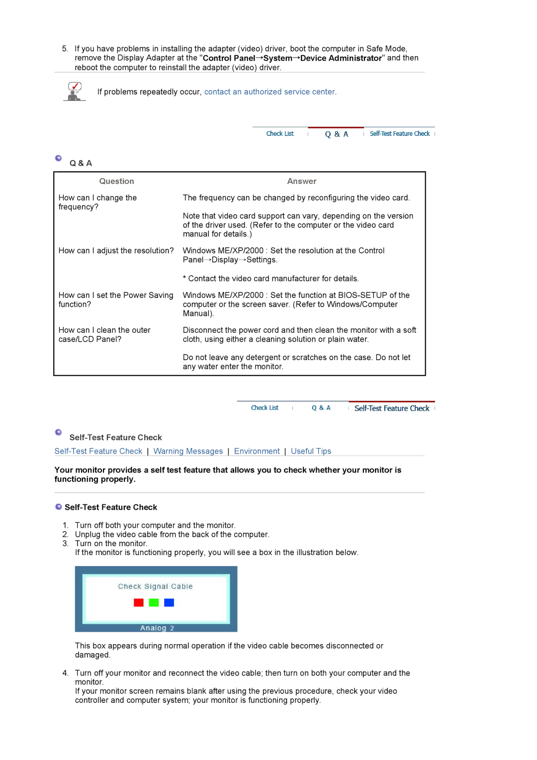 Samsung 940T manual Question, Answer 