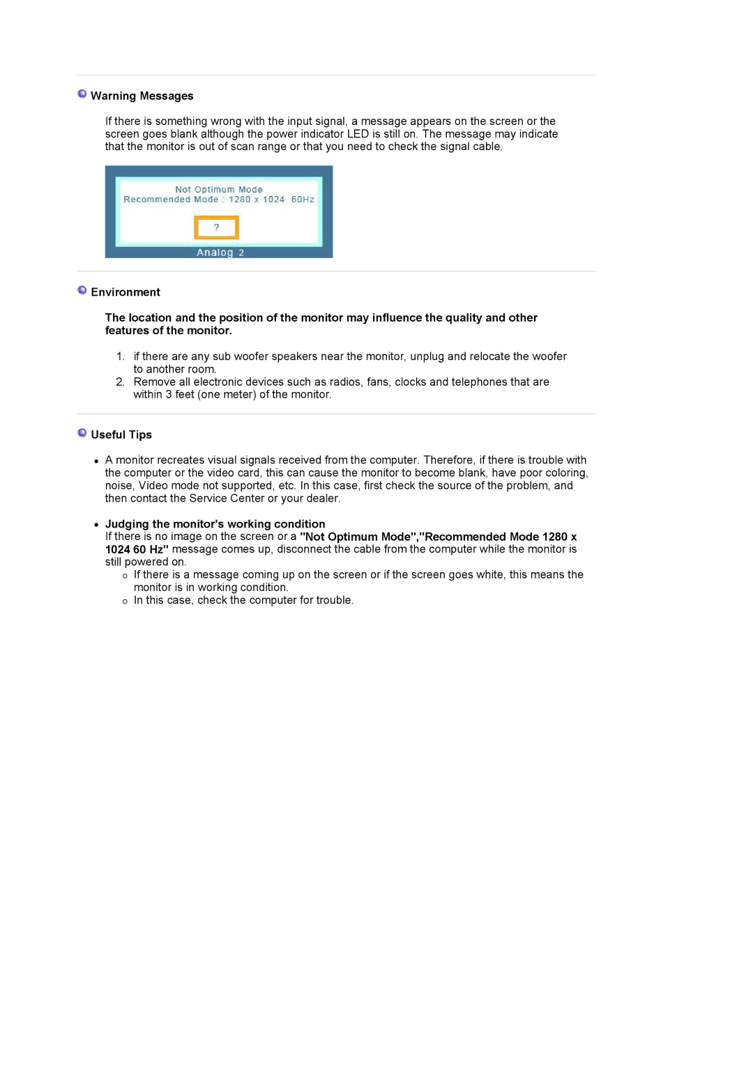 Samsung 940T manual Useful Tips 