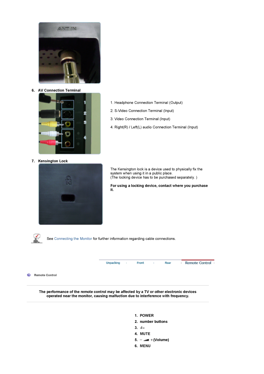 Samsung 941MP, 741MP manual Mute 