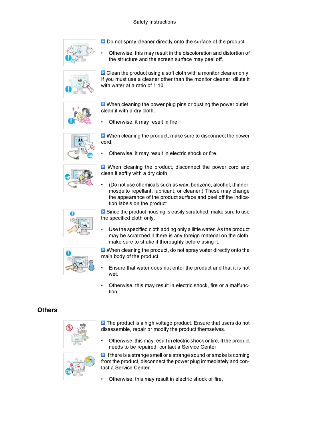 Samsung 943SNX, 2243LNX, 2043SNX, 2243SNX user manual Others 