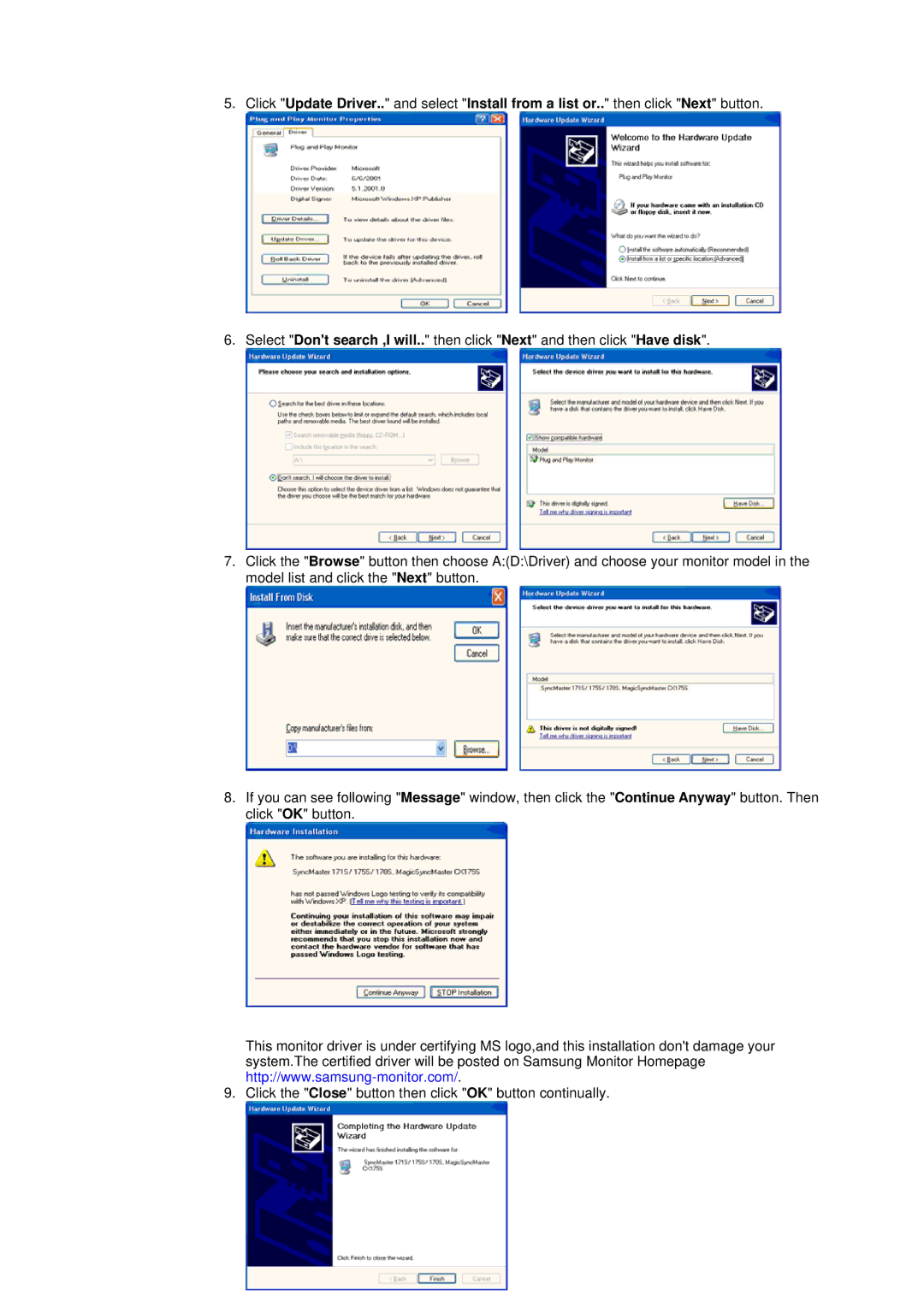 Samsung 955b manual 