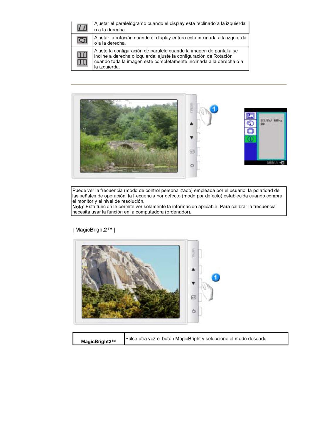 Samsung 795DF, 997DF, 793S, 797DF, 793MB, 793V, 795MB, 783DF, 591S, 591v, 793DF manual MagicBright2 