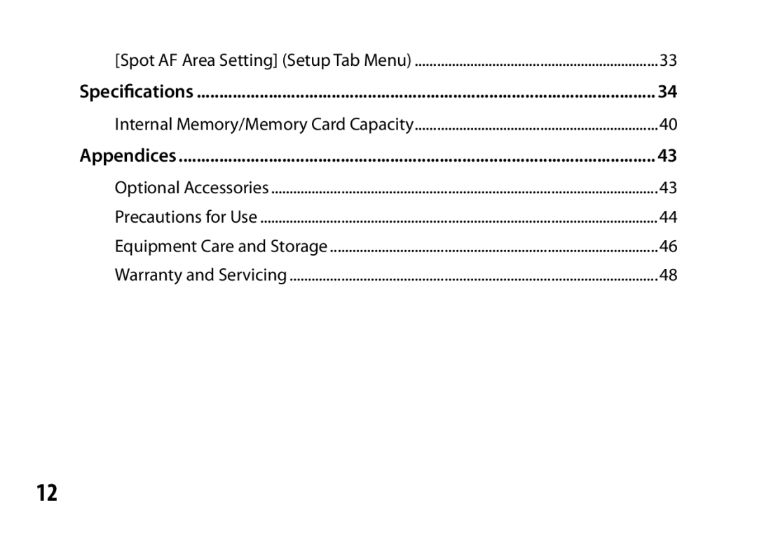 Samsung A12 instruction manual Specifications 