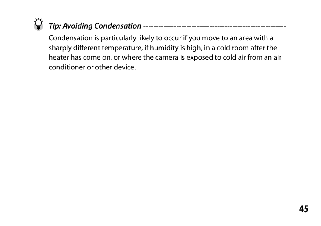 Samsung A12 instruction manual Tip Avoiding Condensation 