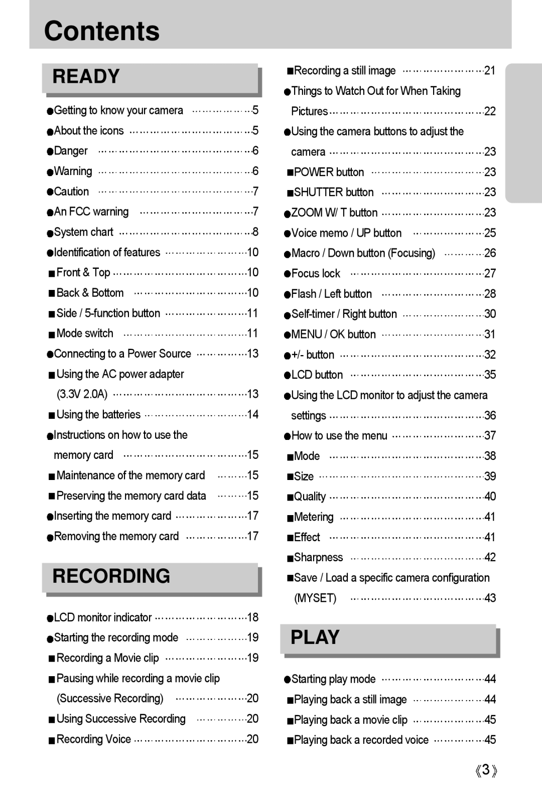 Samsung A4 user manual Contents 