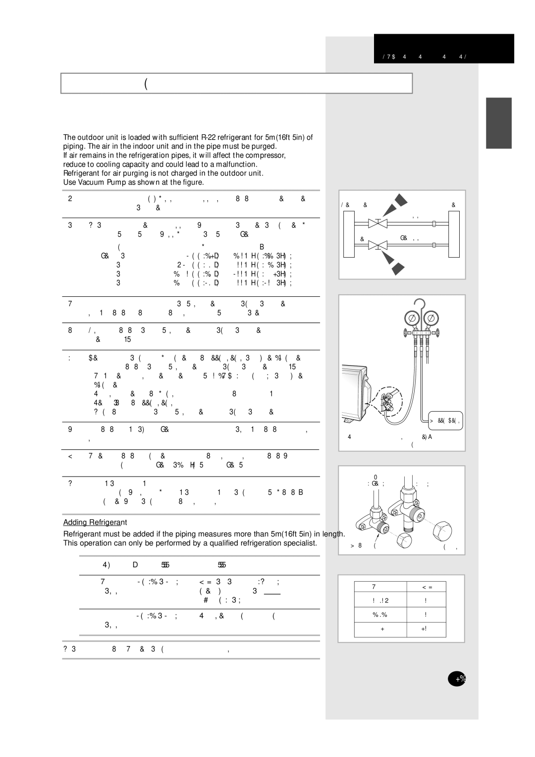 Samsung A6 installation manual Connecting Up and Purging the Circuit, If you have used Then 