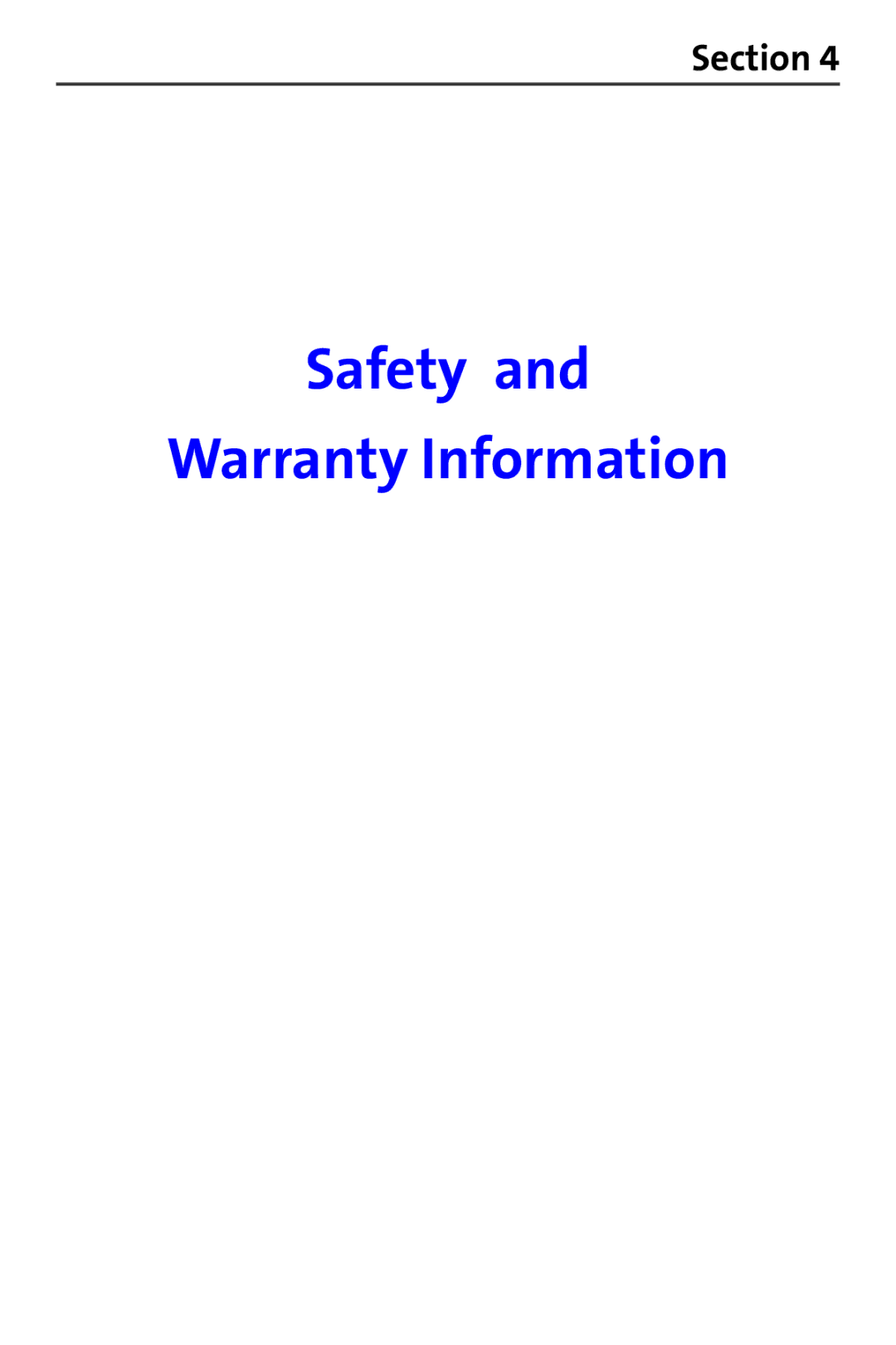 Samsung A820 manual Safety Warranty Information 