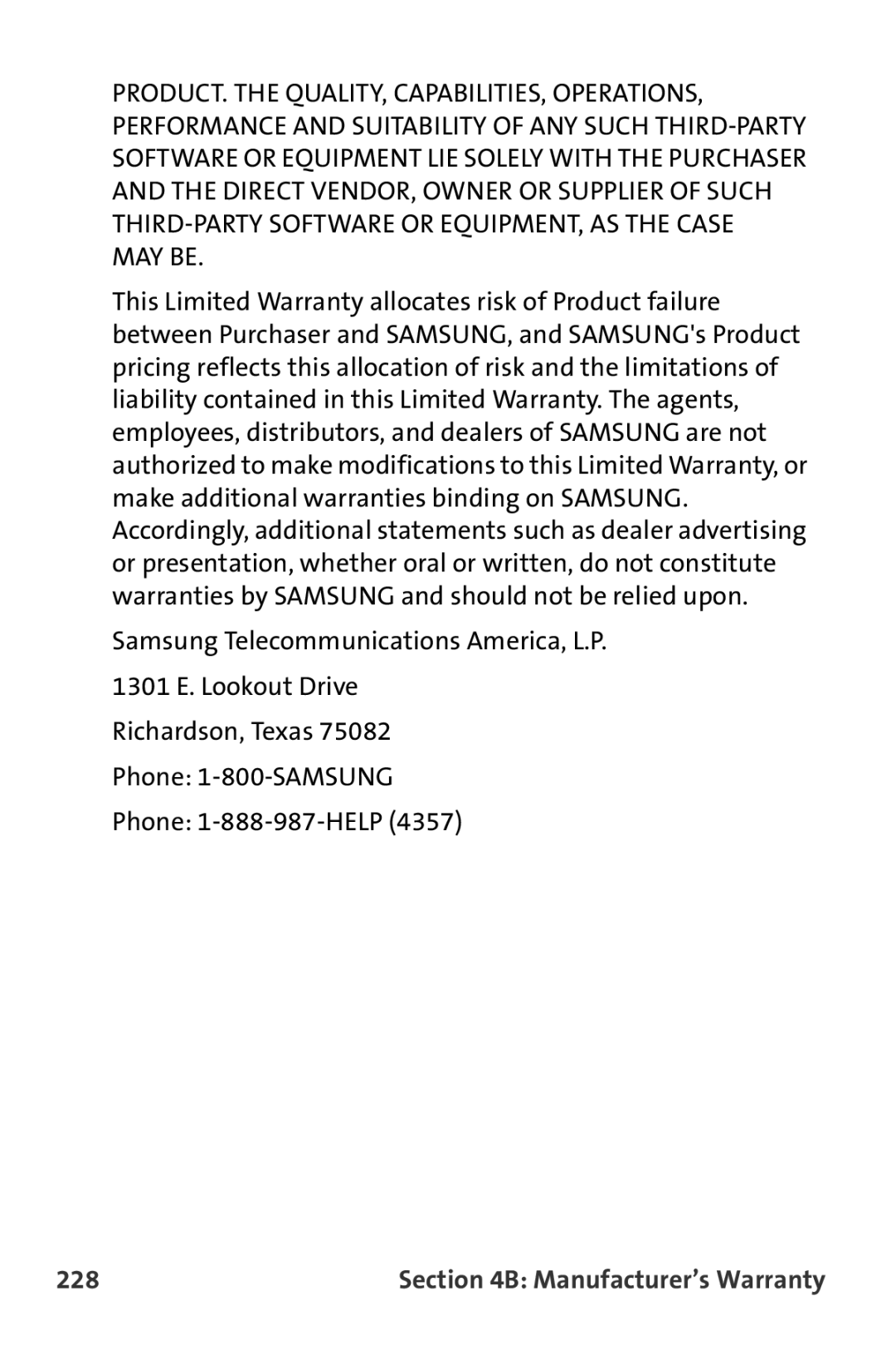 Samsung A820 manual 228 