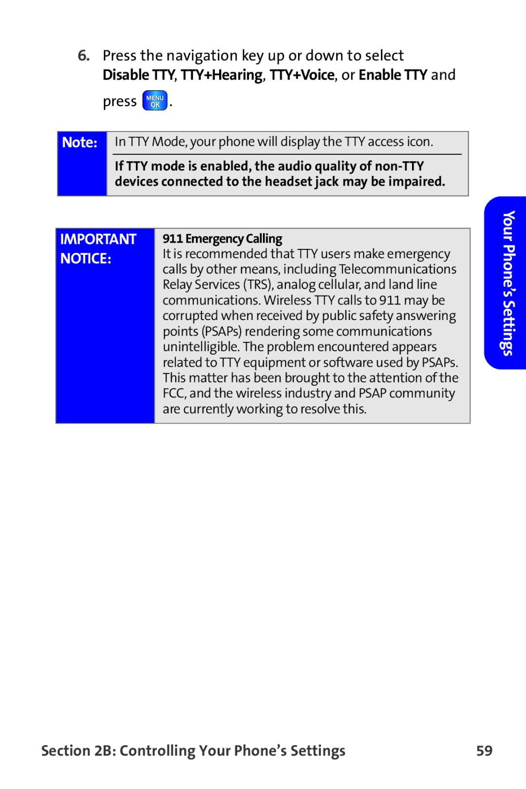 Samsung A820 manual Emergency Calling 