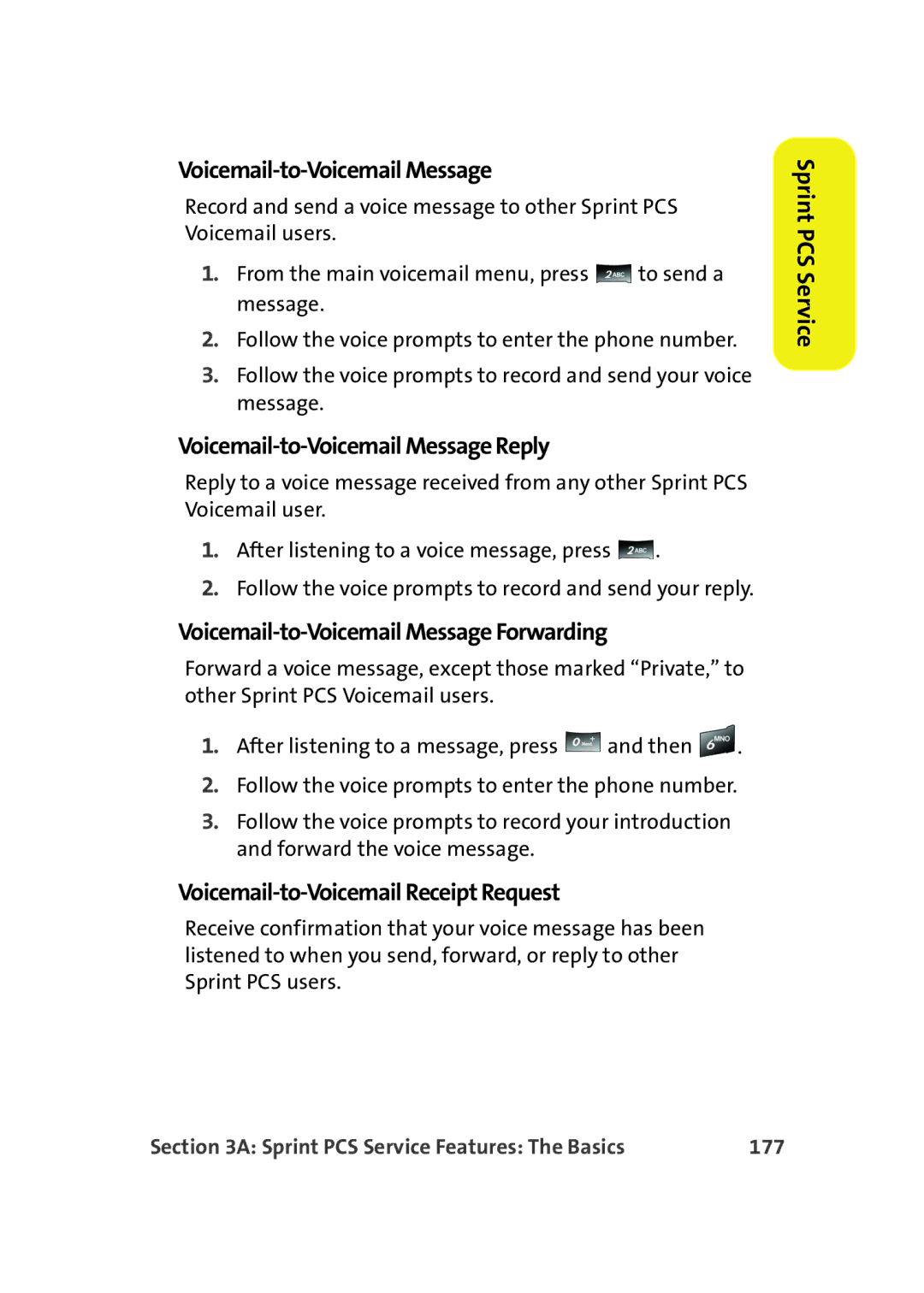 Samsung A900M manual Voicemail-to-Voicemail Message Reply, Voicemail-to-Voicemail Message Forwarding, 177 