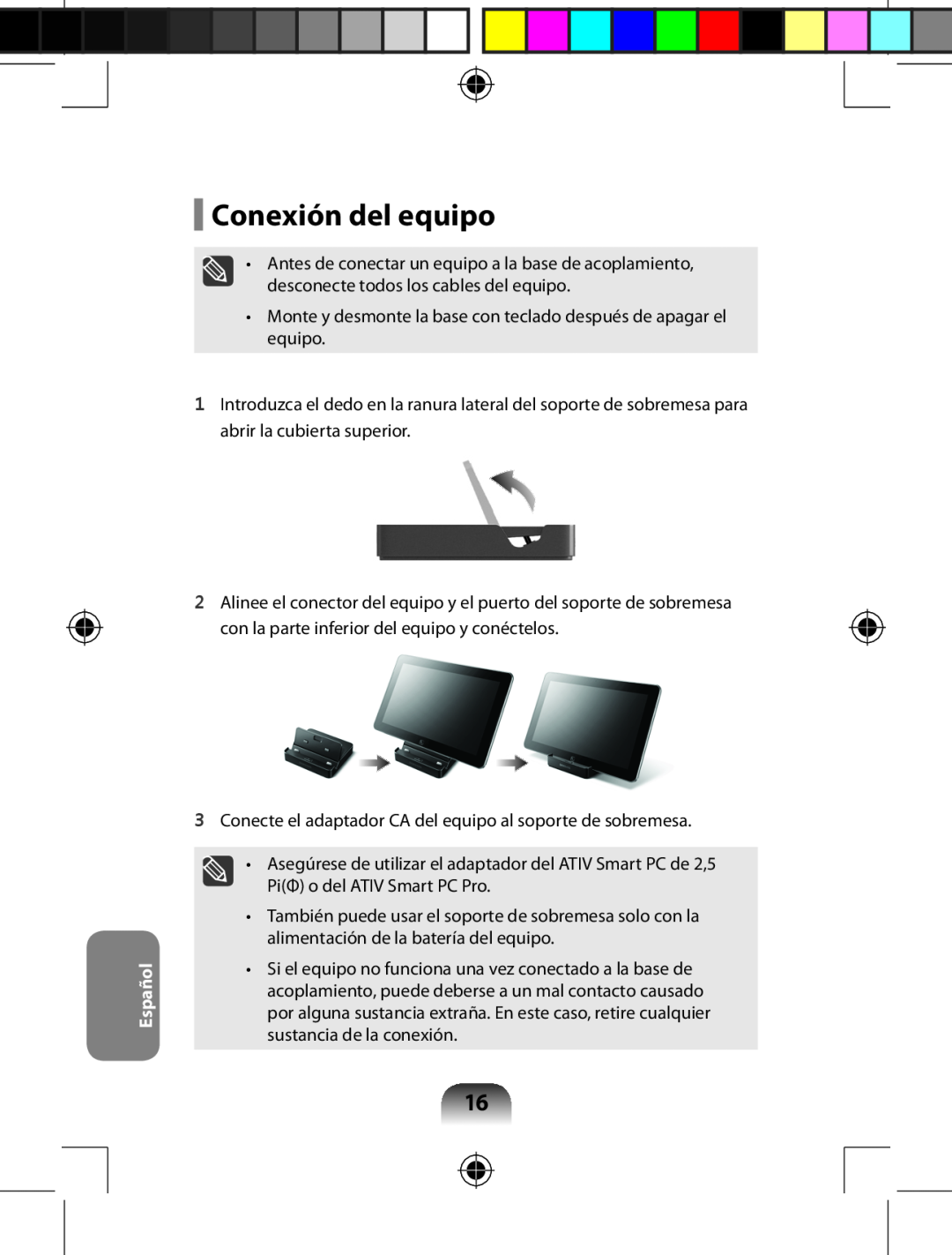 Samsung AARD7NSDOUS, AA-RD7NMKD/US manual Conexión del equipo, Español 